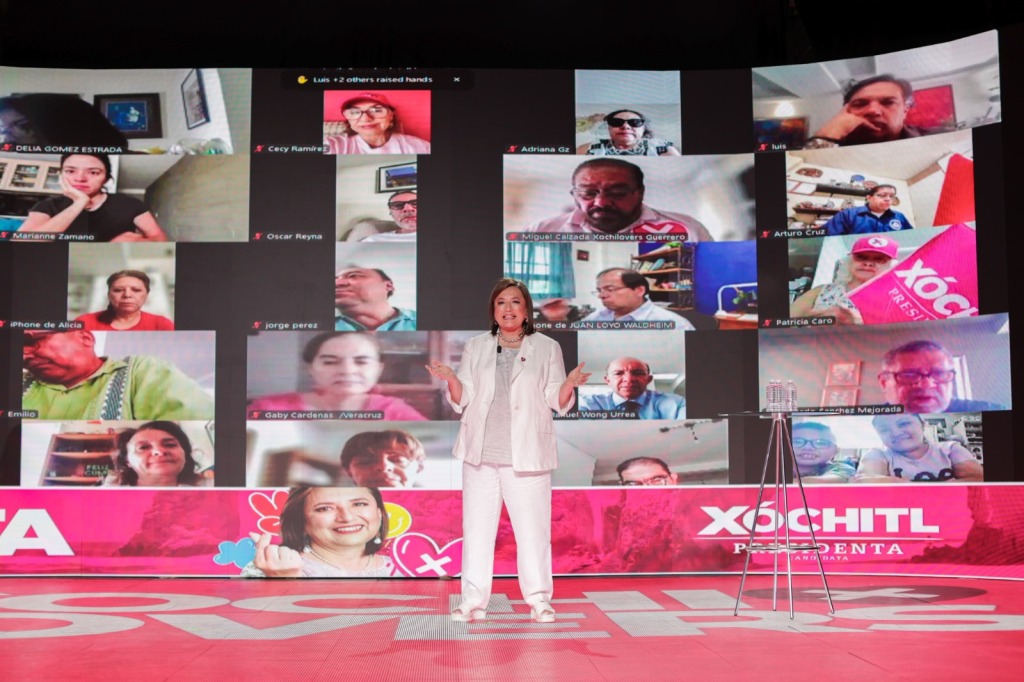 Xóchitl Gálvez Ruiz promete llevar internet a comunidades en su presidencia