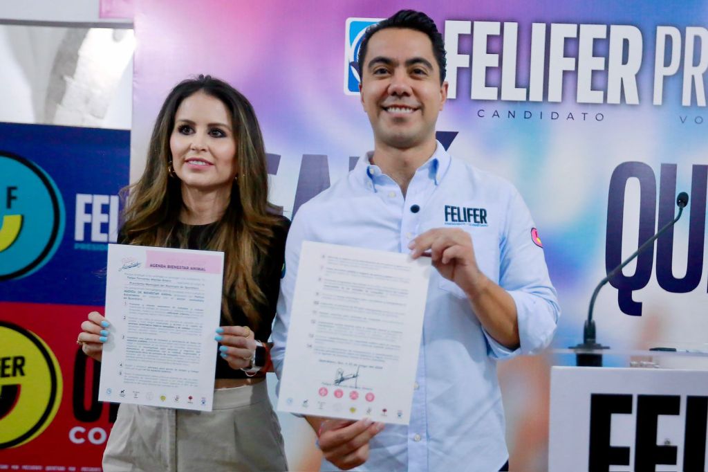 Felifer Macías firma agenda de Bienestar Animal para Querétaro